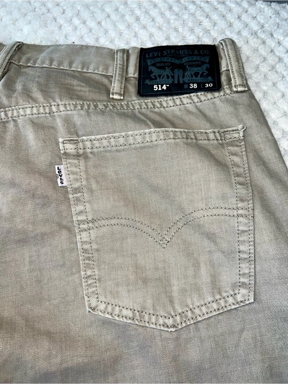 Levi's Straight Fit Jeans - Khaki/Tan